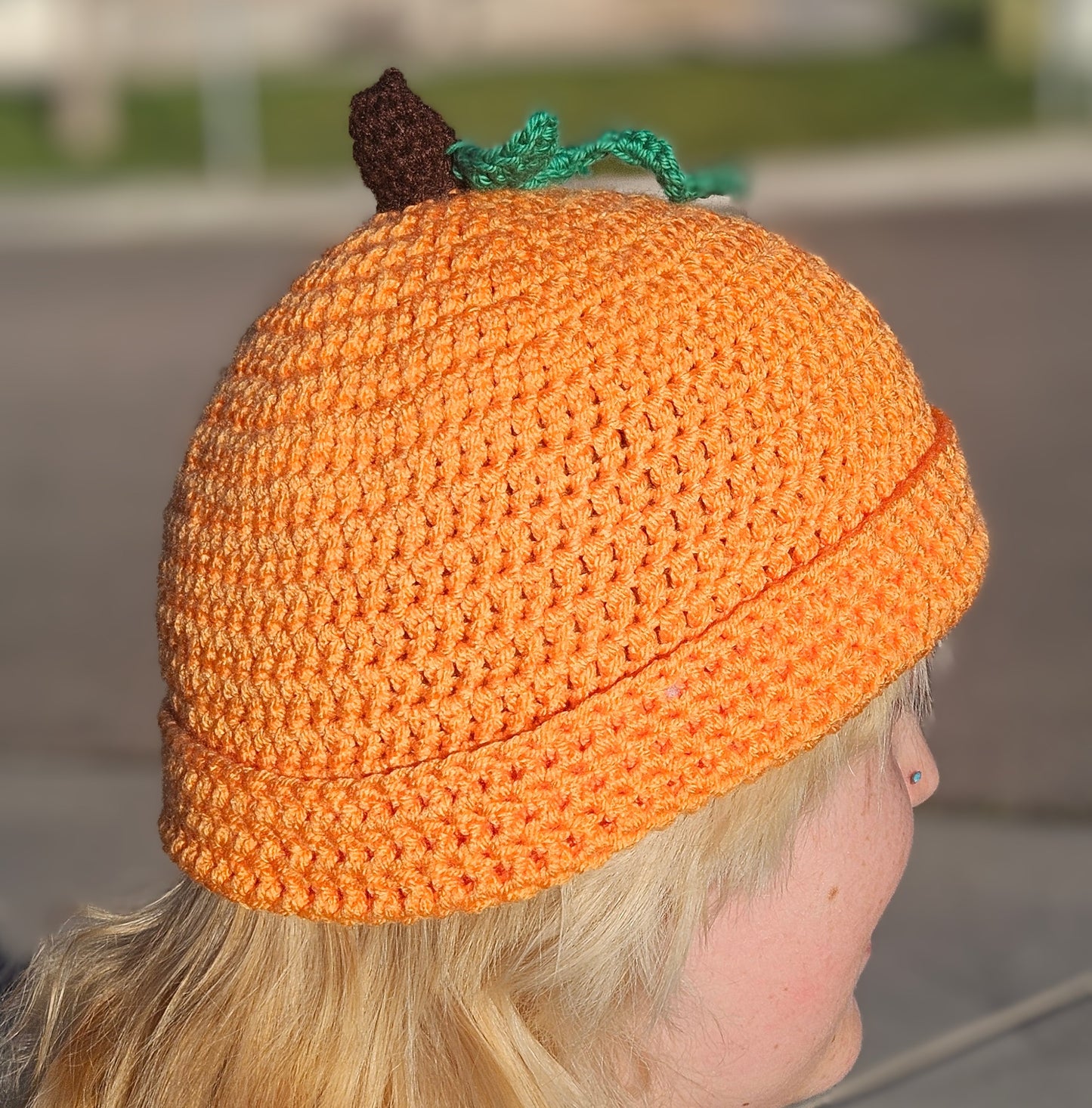 Pumpkin beanie