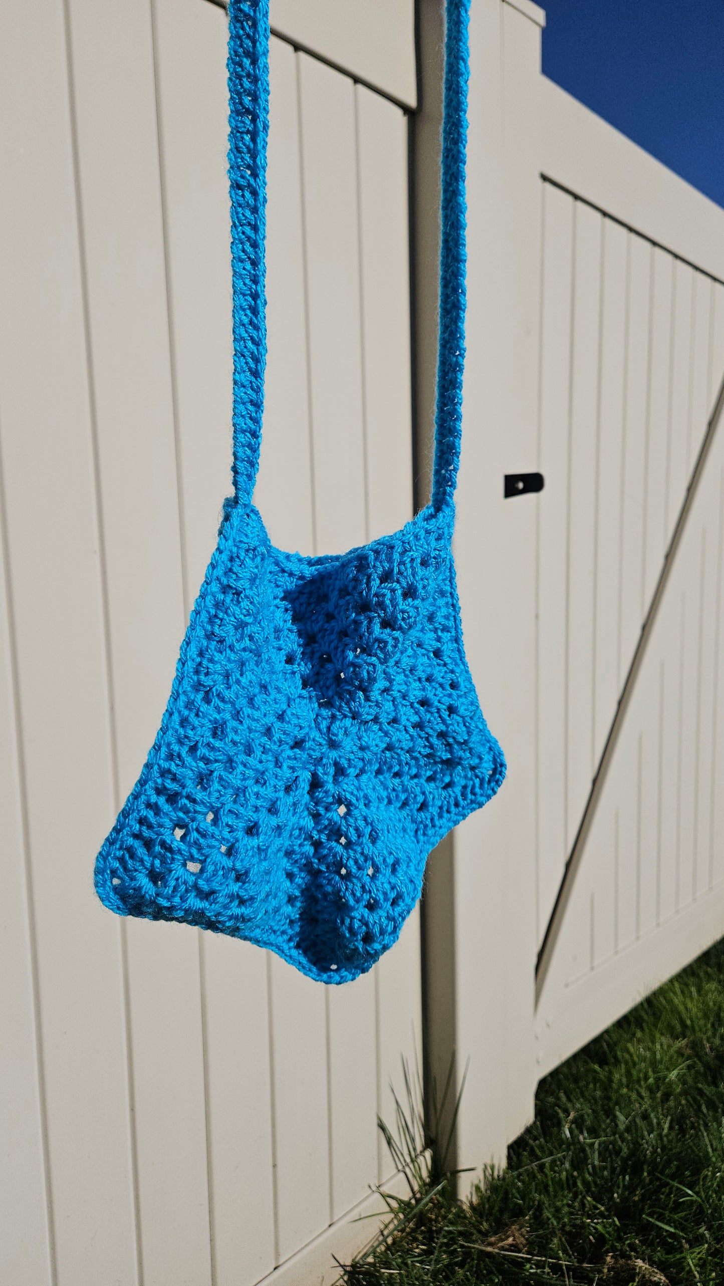 Granny stitch star bag